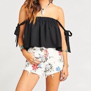 NWT Show Me Your Mumu Poppy Swing Crop Top